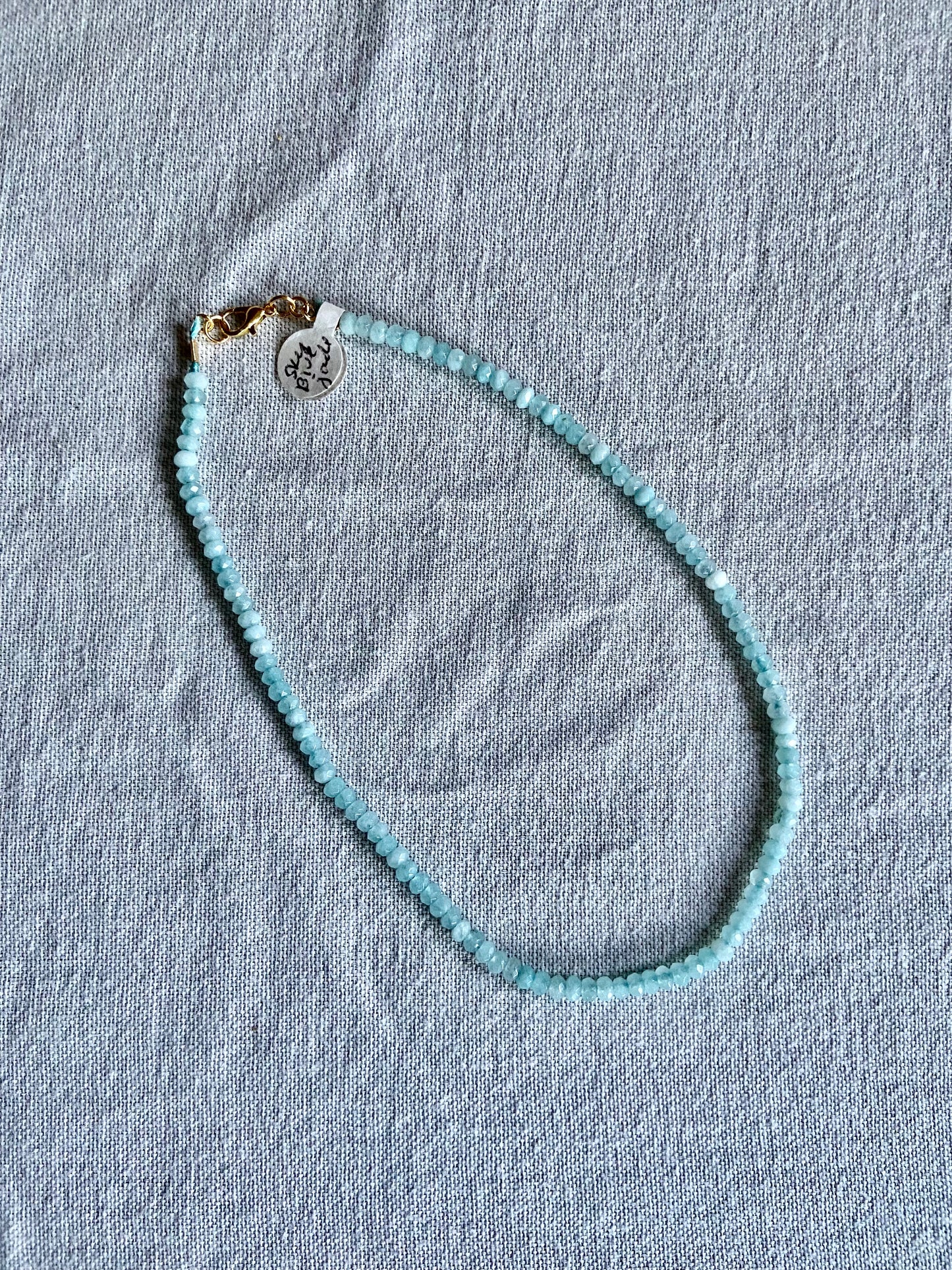 Sky Blue Jade Necklace